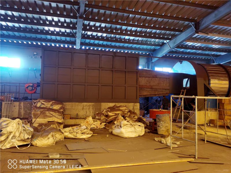 生物有機(jī)肥烘干設(shè)備交付安裝